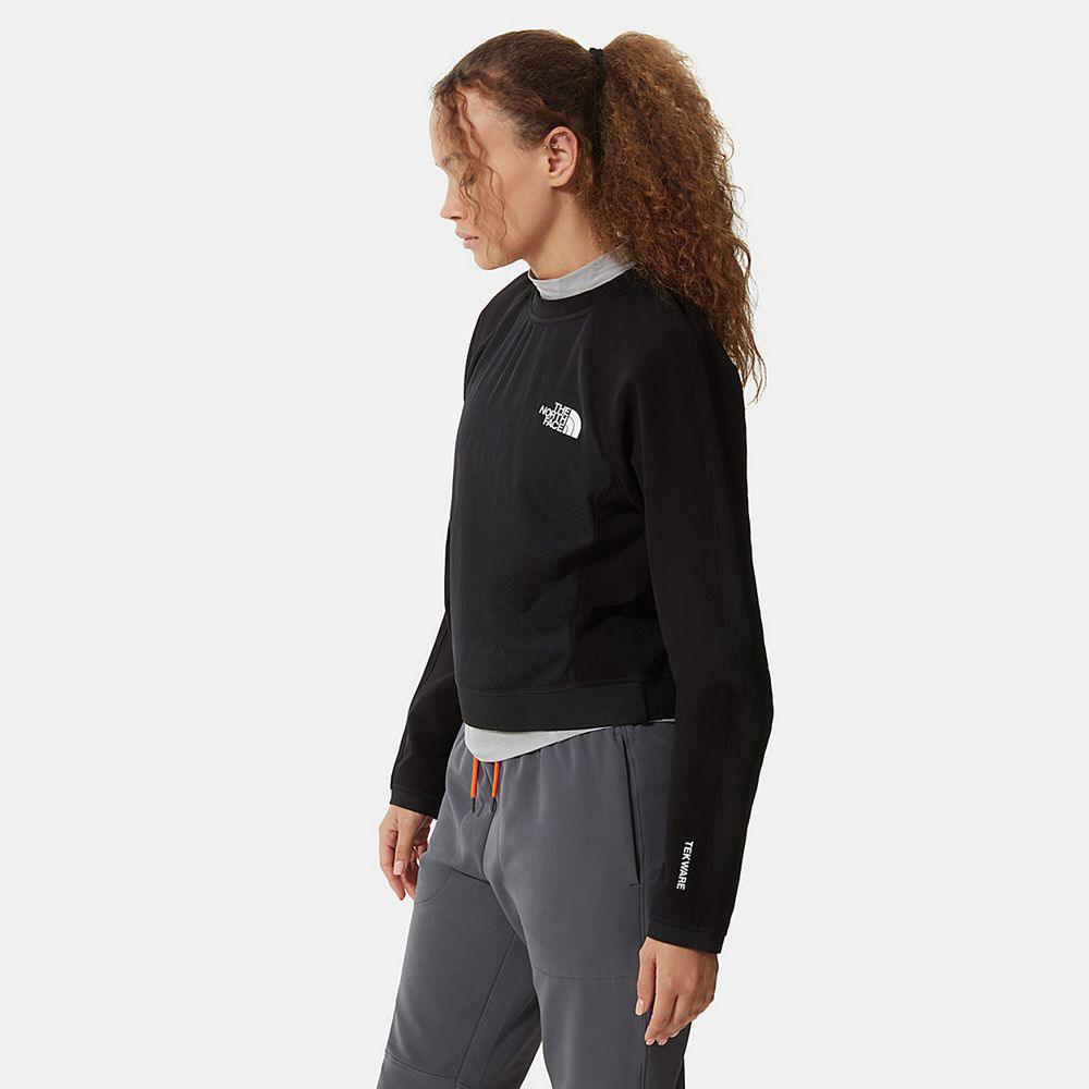 The North Face Tekware® Futurefleece™ Γυναικεια Πουλόβερ - Μαυρα (ZMHG29134)